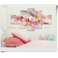 Decorative Multi-Panels Canvas Painting Wall Art Print With Colorful Print